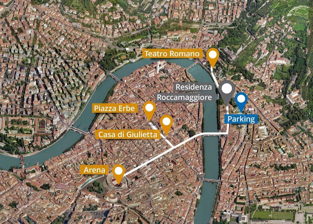 Residenza Roccamaggiore Verona Exterior photo